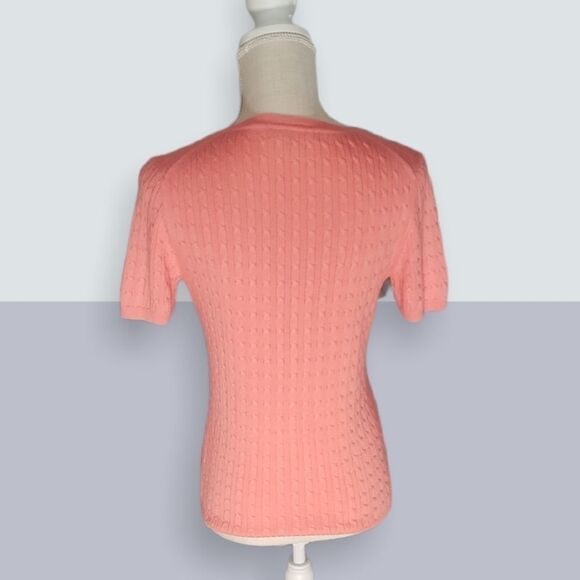 BROOKS BROTHERS Supima Cotton Cable Sweater - Picture 2 of 2
